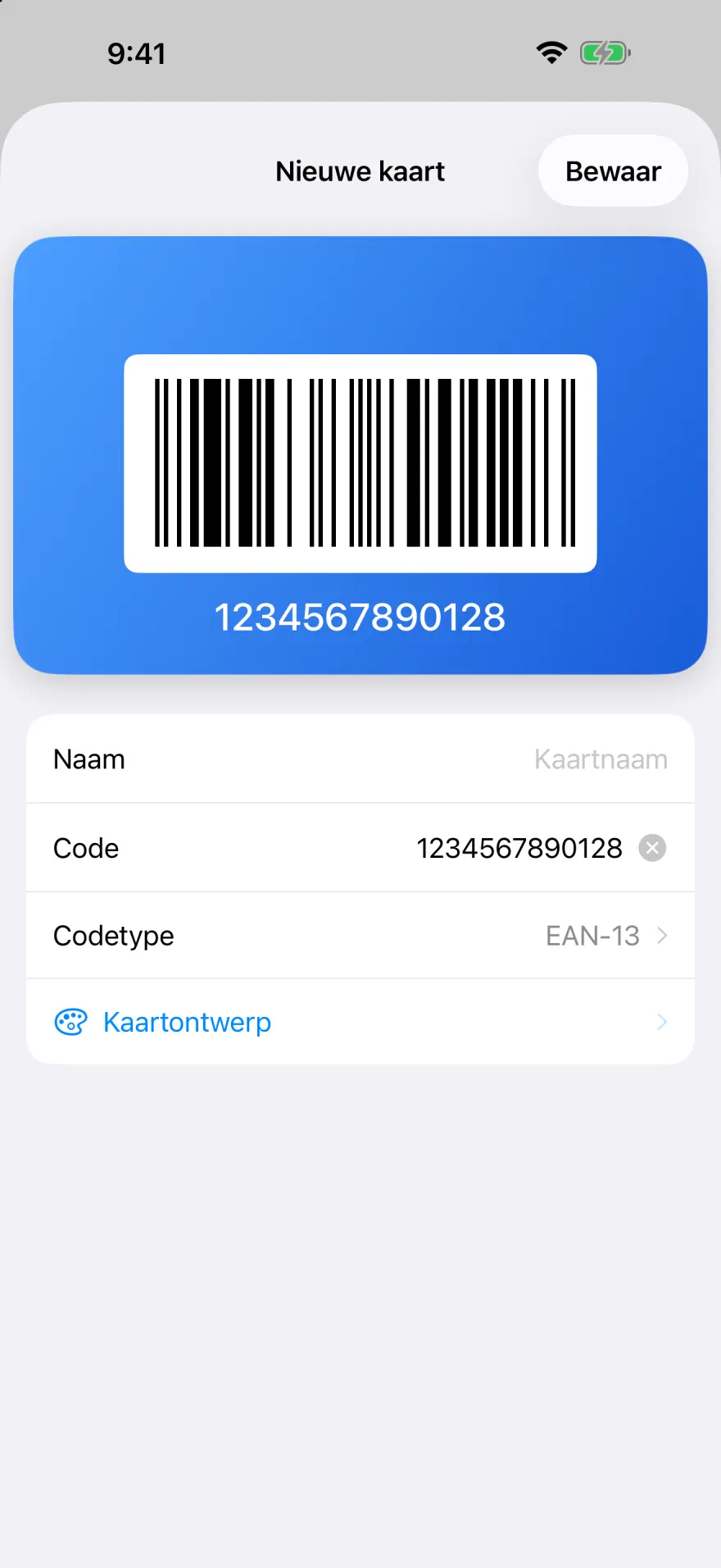 Elk type barcode en QR